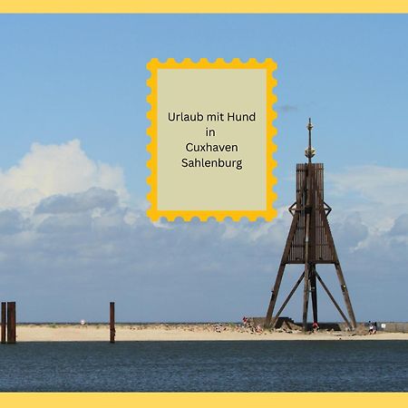 Strandloft Cuxhaven Im Haus Frauenpreiss Sahlenburg - Strandnah - 2 Hunde Willkommen -Schwimmbad - Sauna - Direkt Am Wald - Dachterrasse Mit Blick Nach Neuwerk Bagian luar foto